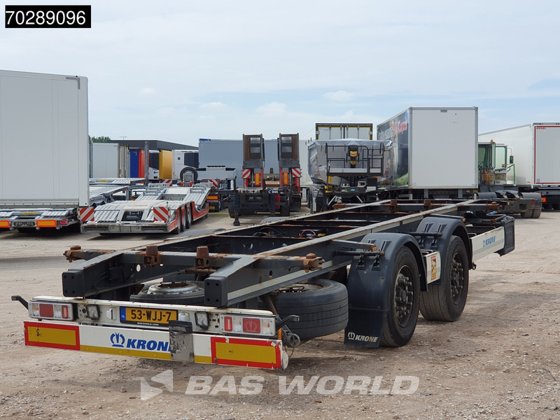 Krone ZZ 2 axles BDF 20ft - Prikolica za prevoz kontejnera/ Prikolica sa promenjivim sandukom: slika 5 Krone ZZ 2 axles BDF 20ft - Prikolica za prevoz kontejnera/ Prikolica sa promenjivim sandukom: slika 5