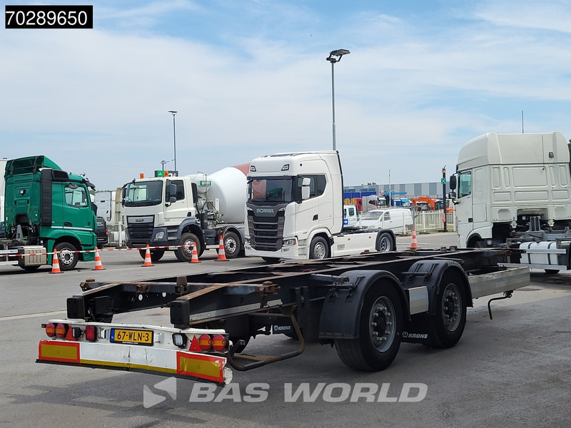 Krone ZZ NL-Trailer 20ft - Prikolica za prevoz kontejnera/ Prikolica sa promenjivim sandukom: slika 5 Krone ZZ NL-Trailer 20ft - Prikolica za prevoz kontejnera/ Prikolica sa promenjivim sandukom: slika 5