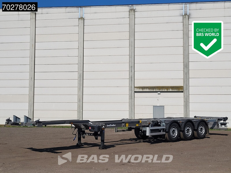 Lecitrailer SR3EC 3 axles UNUSED Liftachse Multi'45 - Poluprikolica za prevoz kontejnera/ Poluprikolica sa promenjivim sandukom: slika 1 Lecitrailer SR3EC 3 axles UNUSED Liftachse Multi'45 - Poluprikolica za prevoz kontejnera/ Poluprikolica sa promenjivim sandukom: slika 1