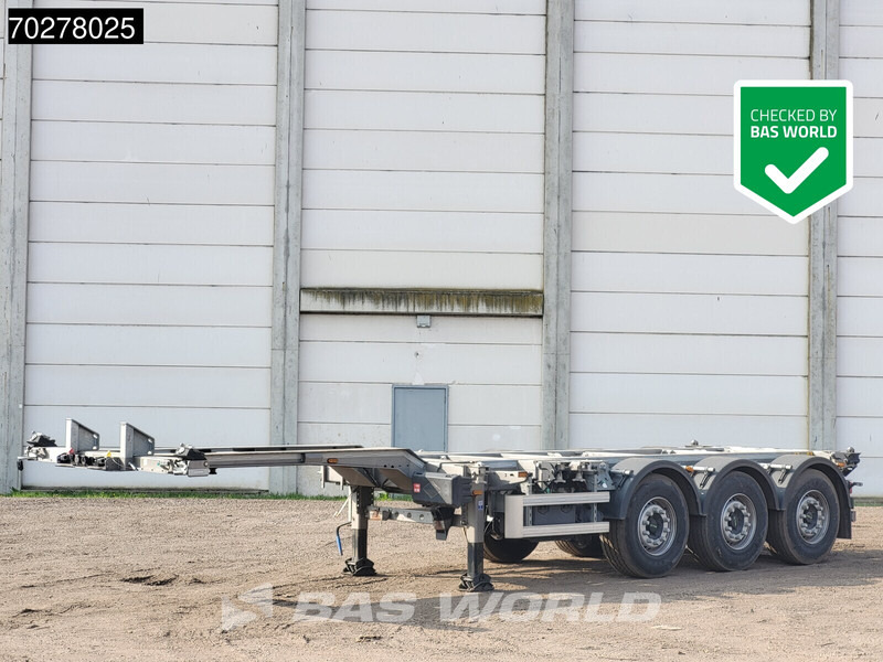 Lecitrailer SR3EC 3 axles UNUSED Liftachse Multi'45 - Poluprikolica za prevoz kontejnera/ Poluprikolica sa promenjivim sandukom: slika 1 Lecitrailer SR3EC 3 axles UNUSED Liftachse Multi'45 - Poluprikolica za prevoz kontejnera/ Poluprikolica sa promenjivim sandukom: slika 1