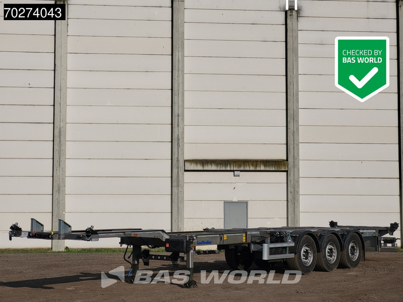Lecitrailer SR3EC 3 axles UNUSED Liftachse Multi'45 - Poluprikolica za prevoz kontejnera/ Poluprikolica sa promenjivim sandukom: slika 1 Lecitrailer SR3EC 3 axles UNUSED Liftachse Multi'45 - Poluprikolica za prevoz kontejnera/ Poluprikolica sa promenjivim sandukom: slika 1