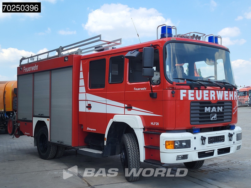 MAN TGA 14.284 4X4 4x4 Manual Schlingmann LF16/12 pump Feuerwehr Steelsuspension Euro 2 - Vatrogasni kamion: slika 5 MAN TGA 14.284 4X4 4x4 Manual Schlingmann LF16/12 pump Feuerwehr Steelsuspension Euro 2 - Vatrogasni kamion: slika 5