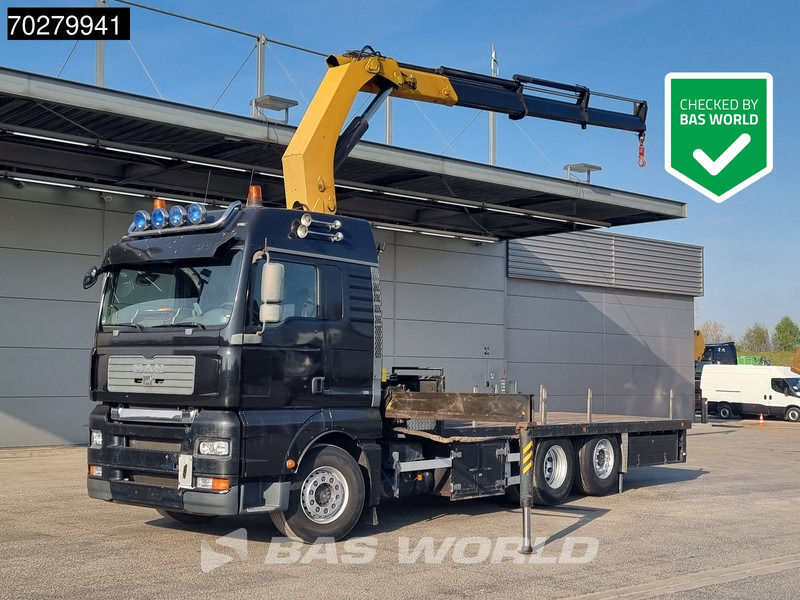 MAN TGA 26.430 6X2 Palfinger PK32080 Kran Crane Manual Liftachse Euro 4 - Kamion sa tovarnim sandukom, Kamion sa dizalicom: slika 1 MAN TGA 26.430 6X2 Palfinger PK32080 Kran Crane Manual Liftachse Euro 4 - Kamion sa tovarnim sandukom, Kamion sa dizalicom: slika 1