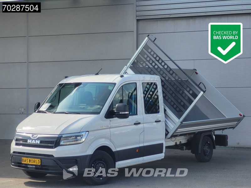 MAN TGE 3.180 Drie-Zijdige Automaat Kipper 2025-Facelift 180PK Trekhaak LED Airco Cruise Navi Euro6 Kipper Tipper Benne Kieper 3m3 A/C Towbar - Dostavno vozilo istovarivač: slika 1 MAN TGE 3.180 Drie-Zijdige Automaat Kipper 2025-Facelift 180PK Trekhaak LED Airco Cruise Navi Euro6 Kipper Tipper Benne Kieper 3m3 A/C Towbar - Dostavno vozilo istovarivač: slika 1