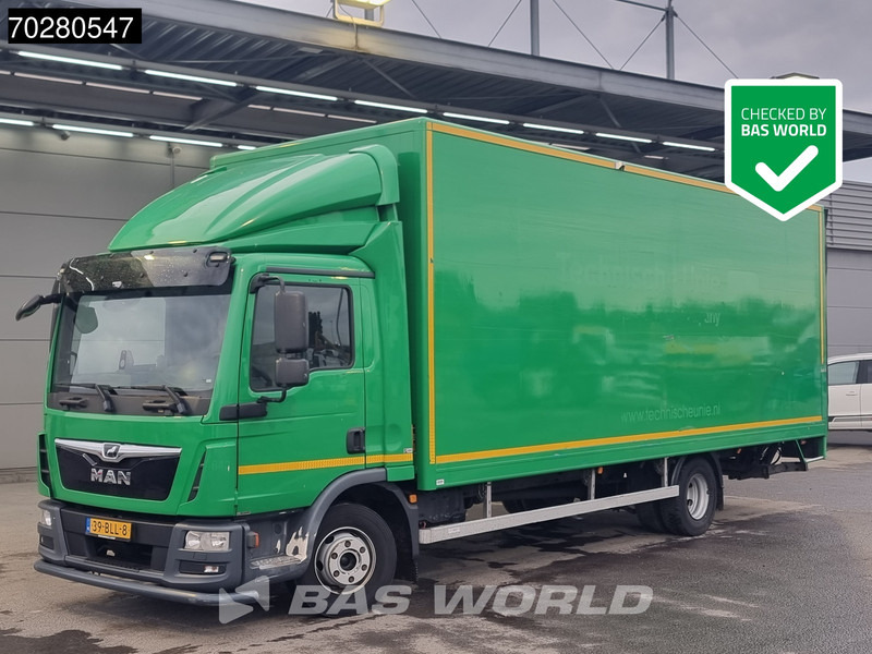 MAN TGL 10.190 4X2 10tonner NL-Truck Ladebordwand Automatic Euro 6 - Kamion sa zatvorenim sandukom: slika 1 MAN TGL 10.190 4X2 10tonner NL-Truck Ladebordwand Automatic Euro 6 - Kamion sa zatvorenim sandukom: slika 1
