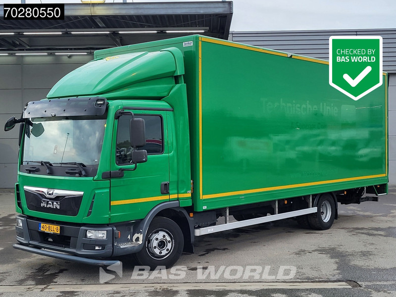 MAN TGL 10.190 4X2 10tons NL-Truck Ladebordwand Automatic Euro 6 - Kamion sa zatvorenim sandukom: slika 1 MAN TGL 10.190 4X2 10tons NL-Truck Ladebordwand Automatic Euro 6 - Kamion sa zatvorenim sandukom: slika 1