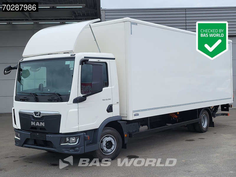 MAN TGL 12.250 4X2 12tonner LOW Mileage 1500kg Ladebordwand Automatic Euro 6 - Kamion sa zatvorenim sandukom: slika 1 MAN TGL 12.250 4X2 12tonner LOW Mileage 1500kg Ladebordwand Automatic Euro 6 - Kamion sa zatvorenim sandukom: slika 1