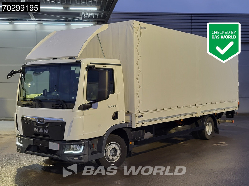 MAN TGL 12.250 4X2 Low Mileage! 12tonner 1500kg Ladebordwand Automatic Euro 6 - Kamion sa ceradom: slika 1 MAN TGL 12.250 4X2 Low Mileage! 12tonner 1500kg Ladebordwand Automatic Euro 6 - Kamion sa ceradom: slika 1