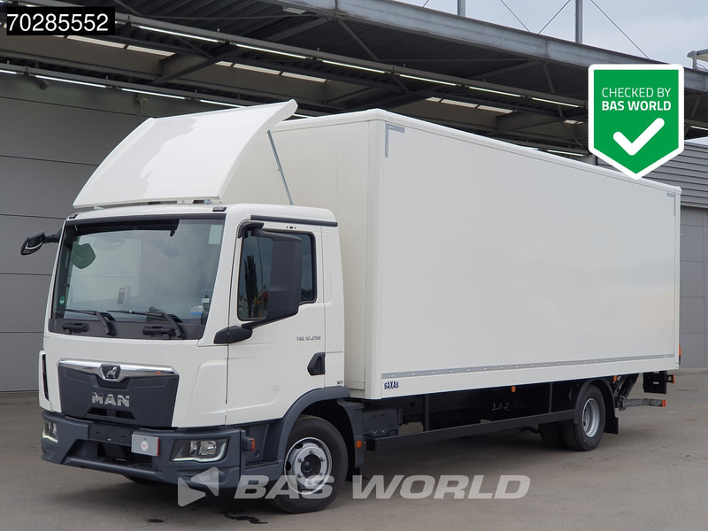 MAN TGL 12.250 4X2 Low Mileage! 12tonner Ladebordwand Automatic Euro 6 - Kamion sa zatvorenim sandukom: slika 1 MAN TGL 12.250 4X2 Low Mileage! 12tonner Ladebordwand Automatic Euro 6 - Kamion sa zatvorenim sandukom: slika 1