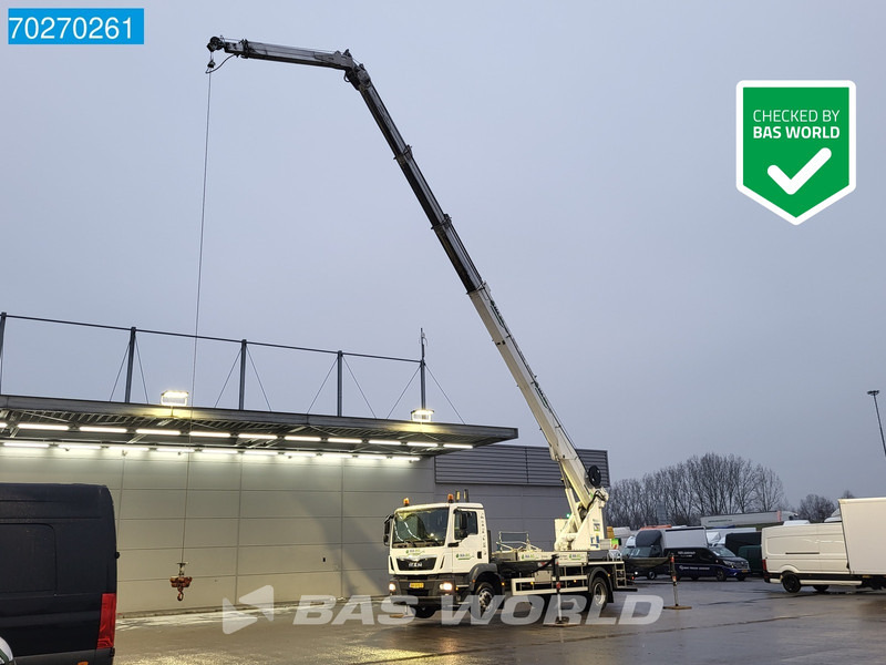 MAN TGM 18.250 4X2 44mtrs Böcker AK44/4000 Hubarbeitsbühne Manual Euro 6 - Kamion sa dizalicom: slika 1 MAN TGM 18.250 4X2 44mtrs Böcker AK44/4000 Hubarbeitsbühne Manual Euro 6 - Kamion sa dizalicom: slika 1