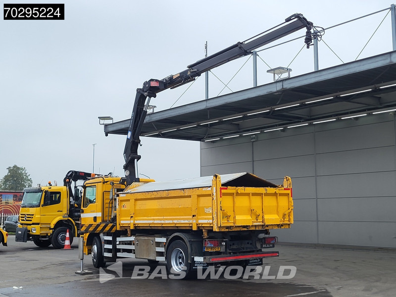 MAN TGM 18.250 TGM 4X2 NL-Truck 10m3 HSW Tipper 13Ton HMF 1300-K2 Crane Automatic Euro 6 - Istovarivač, Kamion sa dizalicom: slika 2 MAN TGM 18.250 TGM 4X2 NL-Truck 10m3 HSW Tipper 13Ton HMF 1300-K2 Crane Automatic Euro 6 - Istovarivač, Kamion sa dizalicom: slika 2