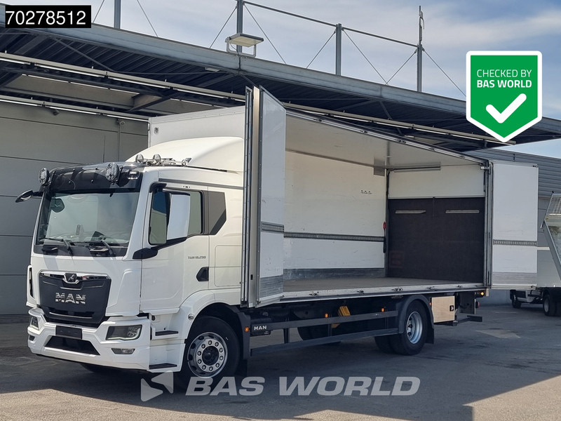 MAN TGM 18.290 4X2 19tonner Automatic Ladebordwand LED Navi Euro 6 - Kamion sa zatvorenim sandukom: slika 1 MAN TGM 18.290 4X2 19tonner Automatic Ladebordwand LED Navi Euro 6 - Kamion sa zatvorenim sandukom: slika 1