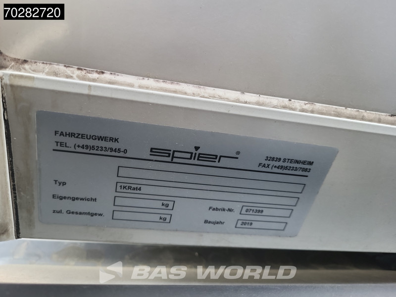 Kamion sa zatvorenim sandukom MAN TGM 26.320 6X2 2000kg Ladebordwand Automatic Lift+steering axle Navi Euro 6: slika 7