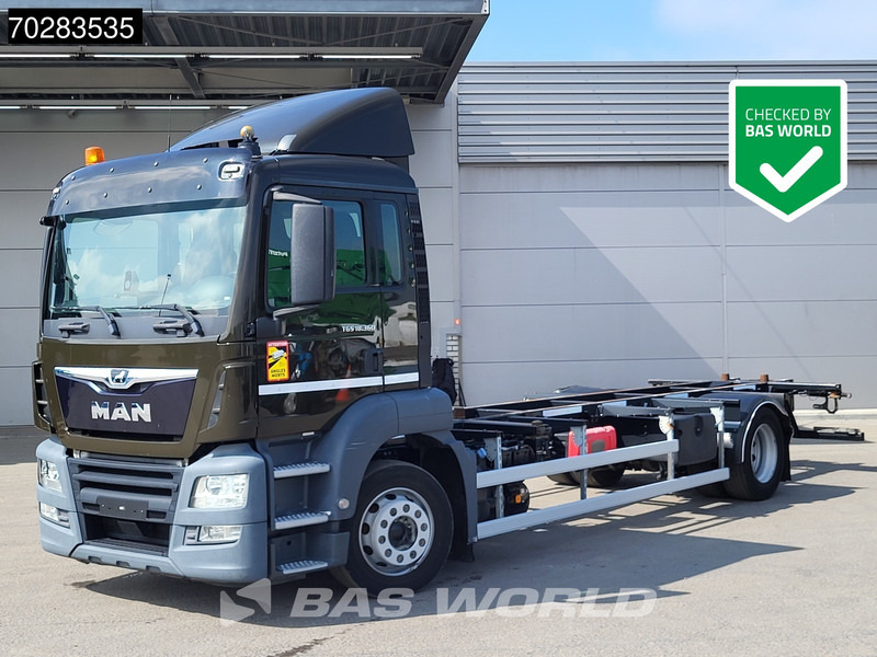 MAN TGS 18.360 834 4X2 19tonner BDF Automatic Navi Euro 6 - Kamion za prevoz kontejnera/ Kamion sa promenjivim sandukom: slika 1 MAN TGS 18.360 834 4X2 19tonner BDF Automatic Navi Euro 6 - Kamion za prevoz kontejnera/ Kamion sa promenjivim sandukom: slika 1