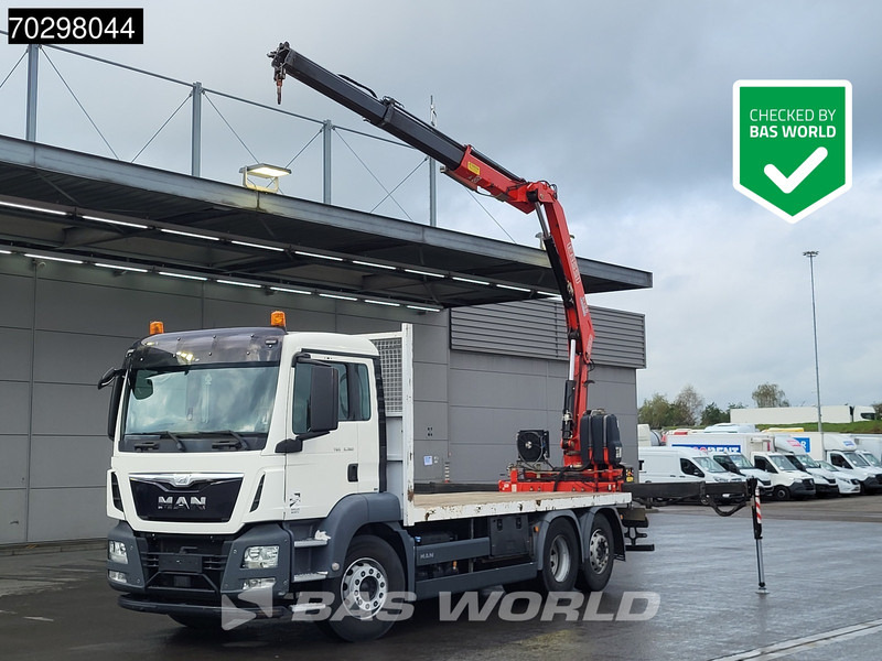 MAN TGS 26.360 6X2 Fassi F135A.0.22 Lift-Axle Euro 6 - Kamion sa tovarnim sandukom, Kamion sa dizalicom: slika 1 MAN TGS 26.360 6X2 Fassi F135A.0.22 Lift-Axle Euro 6 - Kamion sa tovarnim sandukom, Kamion sa dizalicom: slika 1