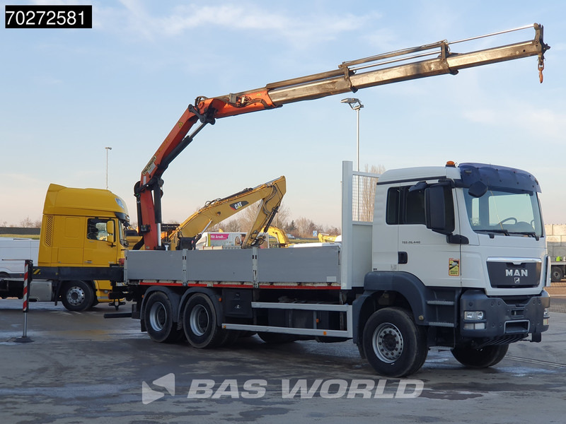 MAN TGS 26.440 6X4 Palfinger PK18002 EH Kran Crane Manual Remote Euro 5 - Kamion sa tovarnim sandukom, Kamion sa dizalicom: slika 5 MAN TGS 26.440 6X4 Palfinger PK18002 EH Kran Crane Manual Remote Euro 5 - Kamion sa tovarnim sandukom, Kamion sa dizalicom: slika 5