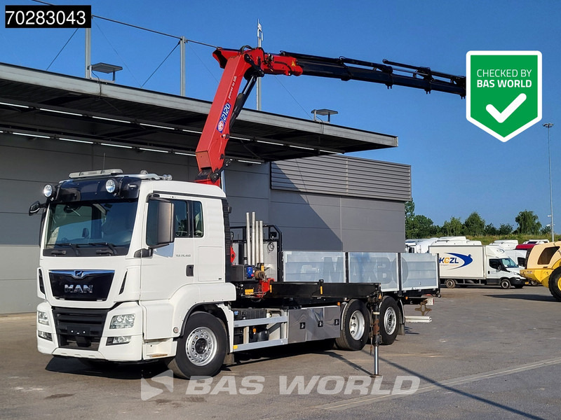 MAN TGS 26.460 TGS 6X2 Retarder HMF 2120K 6x Extensions Crane Kran Navi Euro 6 - Kamion sa tovarnim sandukom, Kamion sa dizalicom: slika 1 MAN TGS 26.460 TGS 6X2 Retarder HMF 2120K 6x Extensions Crane Kran Navi Euro 6 - Kamion sa tovarnim sandukom, Kamion sa dizalicom: slika 1