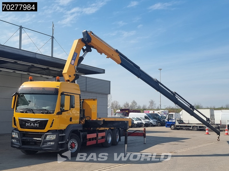 MAN TGS 26.480 6X4 HMF 5020 K6 Crane Kran 6x2H4 Hydrodrive Euro 6 - Kamion sa tovarnim sandukom, Kamion sa dizalicom: slika 3 MAN TGS 26.480 6X4 HMF 5020 K6 Crane Kran 6x2H4 Hydrodrive Euro 6 - Kamion sa tovarnim sandukom, Kamion sa dizalicom: slika 3