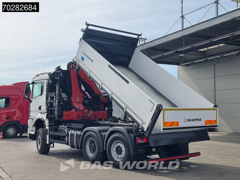 MAN TGS 28.520 6X4 Palfinger PK24001 SLD 5 Kran 2-way tipper Retarder Big-Axle Liftachse Euro 6 - Istovarivač, Kamion sa dizalicom: slika 2 MAN TGS 28.520 6X4 Palfinger PK24001 SLD 5 Kran 2-way tipper Retarder Big-Axle Liftachse Euro 6 - Istovarivač, Kamion sa dizalicom: slika 2