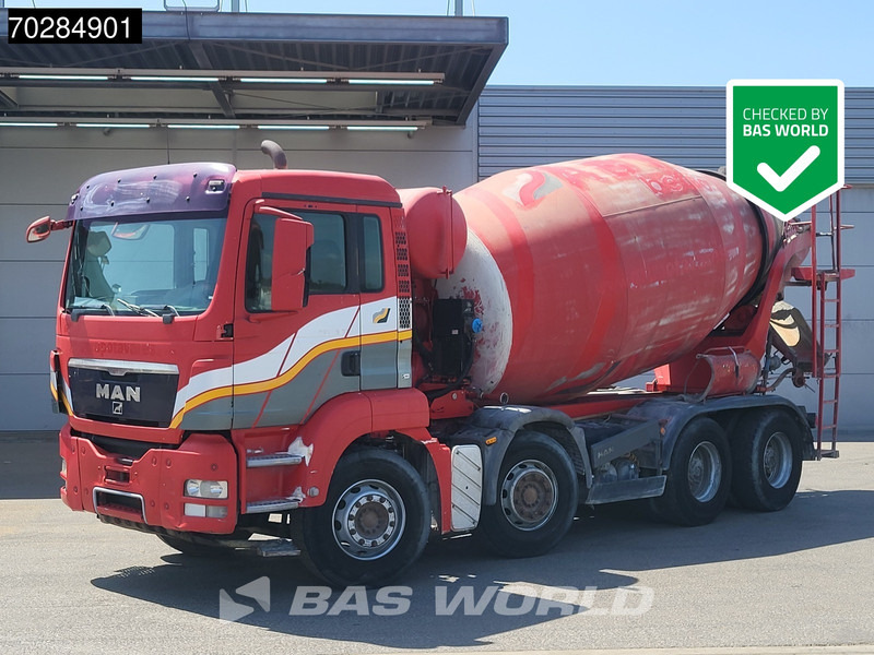 MAN TGS 35.360 8X4 9m3 Schwing Stetter Manual Big-Axle Steelsuspension Euro 4 - Mikser za beton: slika 1 MAN TGS 35.360 8X4 9m3 Schwing Stetter Manual Big-Axle Steelsuspension Euro 4 - Mikser za beton: slika 1