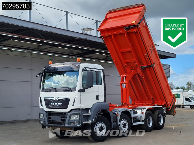 MAN TGS 35.400 8X4 13m3 CIF Bennes 2-side tipper Steel suspension Automatic Euro 6 - Istovarivač: slika 1 MAN TGS 35.400 8X4 13m3 CIF Bennes 2-side tipper Steel suspension Automatic Euro 6 - Istovarivač: slika 1