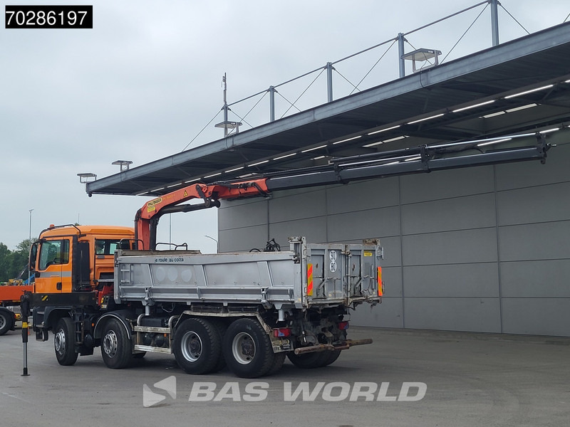 MAN TGS 35.400 8X4 Palfinger PK16001 K Kran Crane Retarder Big-Axle 2-Way tipper Euro 6 - Istovarivač, Kamion sa dizalicom: slika 2 MAN TGS 35.400 8X4 Palfinger PK16001 K Kran Crane Retarder Big-Axle 2-Way tipper Euro 6 - Istovarivač, Kamion sa dizalicom: slika 2