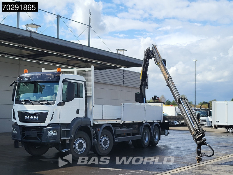 MAN TGS 35.400 8X4 Palfinger PK23002 SH Kran Crane Big-Axle Euro 6 - Kamion sa tovarnim sandukom, Kamion sa dizalicom: slika 5 MAN TGS 35.400 8X4 Palfinger PK23002 SH Kran Crane Big-Axle Euro 6 - Kamion sa tovarnim sandukom, Kamion sa dizalicom: slika 5