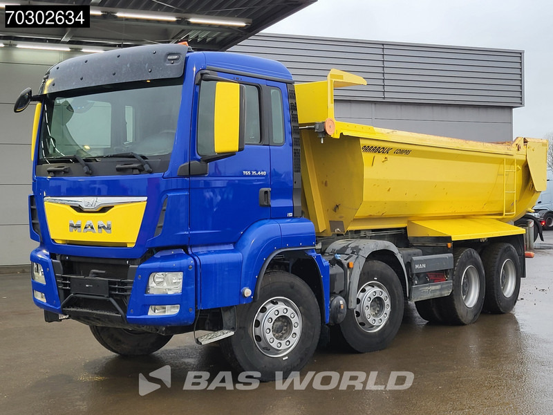 Istovarivač MAN TGS 35.440 8X4 14m3 tipper Steelsuspension Big-Axle Retarder Automatic Euro 6: slika 6 Istovarivač MAN TGS 35.440 8X4 14m3 tipper Steelsuspension Big-Axle Retarder Automatic Euro 6: slika 6