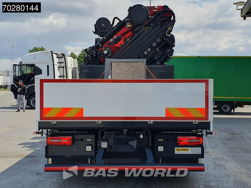 Kamion sa tovarnim sandukom, Kamion sa dizalicom novi MAN TGS 35.520 8X4 Palfinger PK135.002 TEC 7 Kran Crane Hydrodrive Lift+steering axle Navi LED Euro 6: slika 20