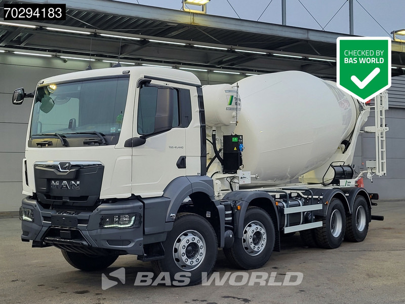 MAN TGS 41.440 8X4 New! 12m3 Stetter Mixer Big-Axle Steelsuspension Automatic Euro 6 - Mikser za beton: slika 1 MAN TGS 41.440 8X4 New! 12m3 Stetter Mixer Big-Axle Steelsuspension Automatic Euro 6 - Mikser za beton: slika 1