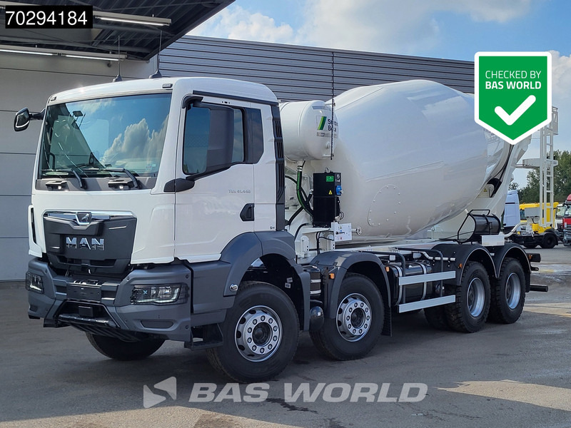 MAN TGS 41.440 8X4 New! 12m3 Stetter Mixer Big-Axle Steelsuspension Automatic Euro 6 - Mikser za beton: slika 1 MAN TGS 41.440 8X4 New! 12m3 Stetter Mixer Big-Axle Steelsuspension Automatic Euro 6 - Mikser za beton: slika 1