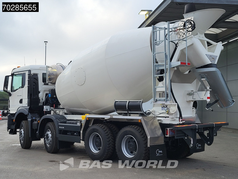 MAN TGS 41.480 8X4 NEW! 12m3 Mixer Retarder Steelsuspension Big-Axle Euro 6 - Mikser za beton: slika 2 MAN TGS 41.480 8X4 NEW! 12m3 Mixer Retarder Steelsuspension Big-Axle Euro 6 - Mikser za beton: slika 2