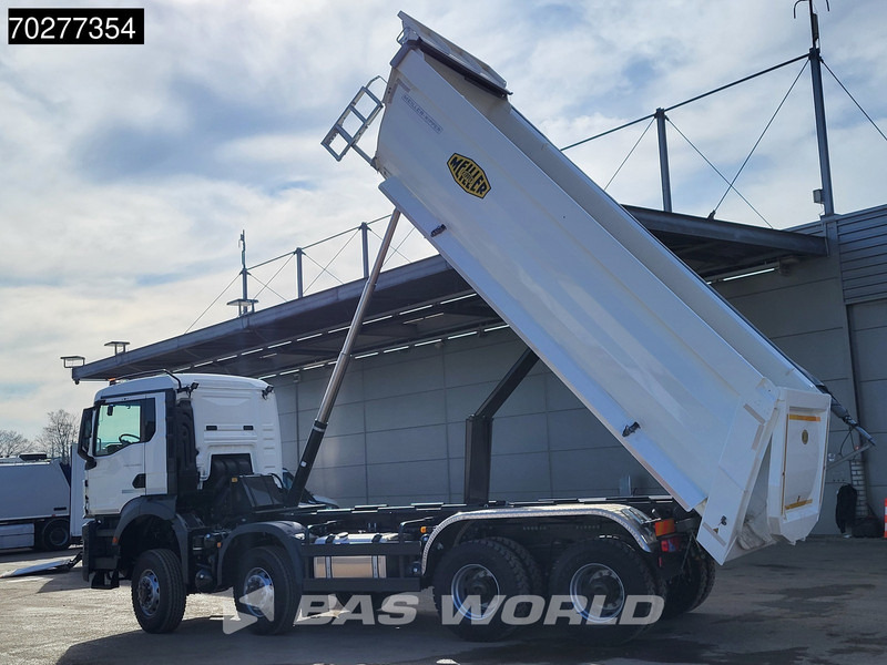MAN TGS 41.480 8X6 20m3 Meiller Big-Axle Automatic Steelsuspension Euro 6 - Istovarivač: slika 2 MAN TGS 41.480 8X6 20m3 Meiller Big-Axle Automatic Steelsuspension Euro 6 - Istovarivač: slika 2