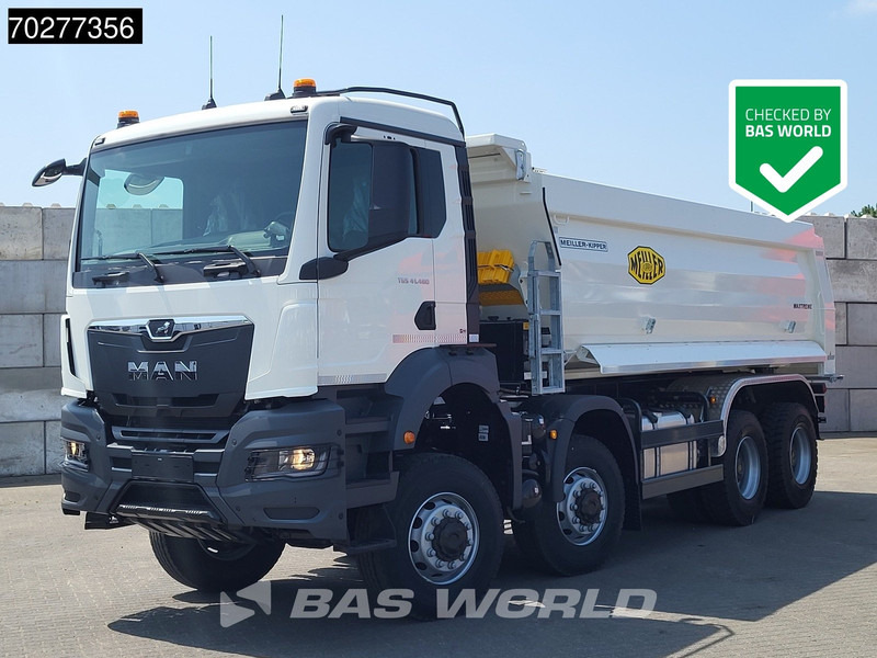 MAN TGS 41.480 8X6 NEW! 19m3 Meiller Tipper Big-Axle Steel suspension Automatic Euro 6 - Istovarivač: slika 1 MAN TGS 41.480 8X6 NEW! 19m3 Meiller Tipper Big-Axle Steel suspension Automatic Euro 6 - Istovarivač: slika 1