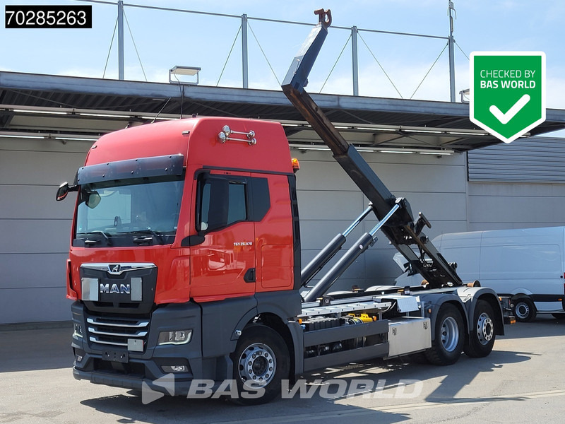 MAN TGX 26.470 TGX 6X2 21 Tonnes VDL hooklift Retarder Lift+Lenkachse ACC Navi Euro 6 - Kamion sa hidrauličnom kukom: slika 1 MAN TGX 26.470 TGX 6X2 21 Tonnes VDL hooklift Retarder Lift+Lenkachse ACC Navi Euro 6 - Kamion sa hidrauličnom kukom: slika 1