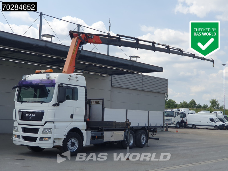 MAN TGX 26.480 TGX 6X2 Palfinger PK29002 Kran Crane 8 extensions Retarder Manual Euro 4 - Kamion sa tovarnim sandukom, Kamion sa dizalicom: slika 1 MAN TGX 26.480 TGX 6X2 Palfinger PK29002 Kran Crane 8 extensions Retarder Manual Euro 4 - Kamion sa tovarnim sandukom, Kamion sa dizalicom: slika 1