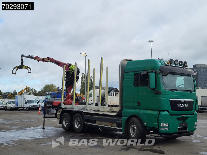 MAN TGX 26.540 6X4 TAJFUN L150Z.96 woodcrane Holztransport Manual Retarder Euro 5 - Šticar, Kamion sa dizalicom: slika 3 MAN TGX 26.540 6X4 TAJFUN L150Z.96 woodcrane Holztransport Manual Retarder Euro 5 - Šticar, Kamion sa dizalicom: slika 3