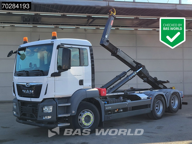 MAN TGX 28.460 6X2 MARREL AL20 S56 Hooklift Liftaxle Automatic Euro 6 - Kamion sa hidrauličnom kukom: slika 1 MAN TGX 28.460 6X2 MARREL AL20 S56 Hooklift Liftaxle Automatic Euro 6 - Kamion sa hidrauličnom kukom: slika 1