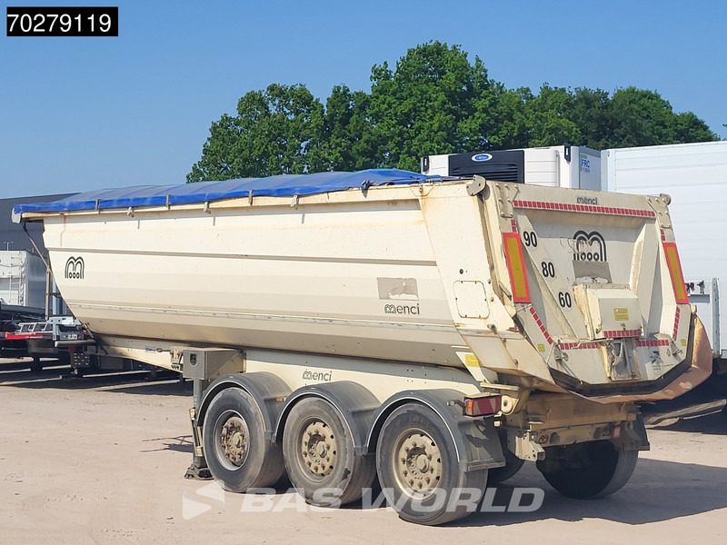 Menci S7R Steel Tipper Liftachse 27m3 - Poluprikolica istovarivača: slika 2 Menci S7R Steel Tipper Liftachse 27m3 - Poluprikolica istovarivača: slika 2
