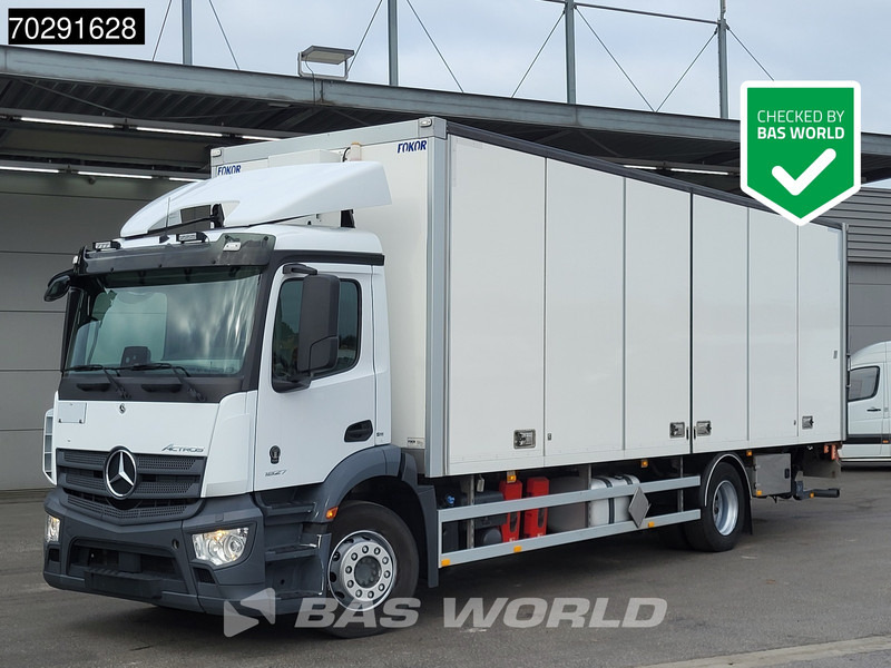 Mercedes-Benz Actros 1827 4X2 18tonner 2tons Ladebordwand Xenon Automatic Euro 6 - Kamion sa zatvorenim sandukom: slika 1 Mercedes-Benz Actros 1827 4X2 18tonner 2tons Ladebordwand Xenon Automatic Euro 6 - Kamion sa zatvorenim sandukom: slika 1