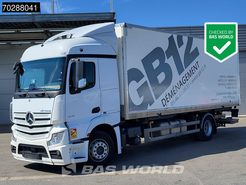 Mercedes-Benz Actros 1842 4X2 19tonner BDF box Ladebordwand Navi Automatic Euro 6 - Kamion za prevoz kontejnera/ Kamion sa promenjivim sandukom: slika 1 Mercedes-Benz Actros 1842 4X2 19tonner BDF box Ladebordwand Navi Automatic Euro 6 - Kamion za prevoz kontejnera/ Kamion sa promenjivim sandukom: slika 1