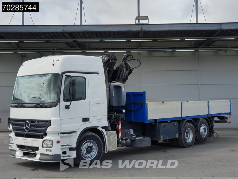Mercedes-Benz Actros 2532 6X2 Fassi F330D3 Crane Kran Lift+steering Axle 3-Pedals Euro 3 - Kamion sa tovarnim sandukom, Kamion sa dizalicom: slika 1 Mercedes-Benz Actros 2532 6X2 Fassi F330D3 Crane Kran Lift+steering Axle 3-Pedals Euro 3 - Kamion sa tovarnim sandukom, Kamion sa dizalicom: slika 1