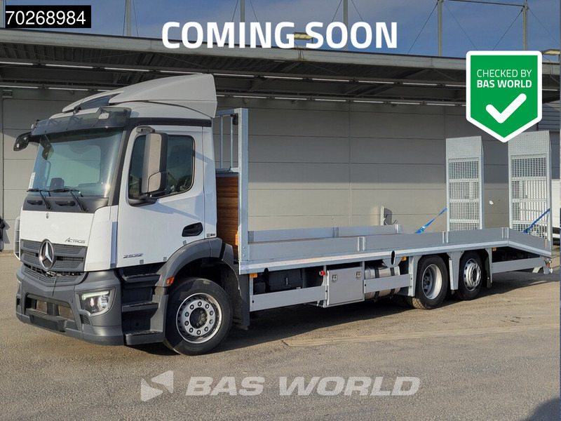 Mercedes-Benz Actros 2532 6X2 NEW! Machine tansporter Oprijwagen Lenkachse Navi Euro 6 - Kamion za prevoz automobila: slika 1 Mercedes-Benz Actros 2532 6X2 NEW! Machine tansporter Oprijwagen Lenkachse Navi Euro 6 - Kamion za prevoz automobila: slika 1