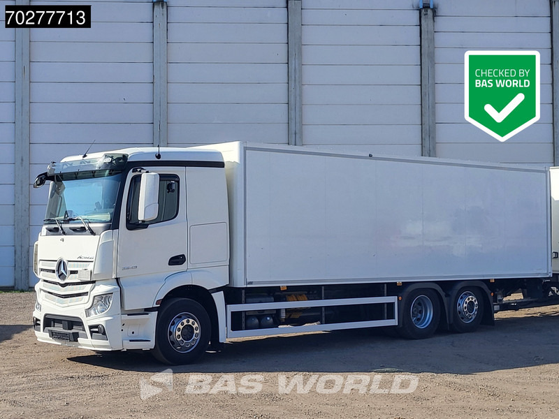 Mercedes-Benz Actros 2543 6X2 Lift-Lenk Asche Retarder ACC Navi PPC Euro 6 - Kamion sa zatvorenim sandukom: slika 1 Mercedes-Benz Actros 2543 6X2 Lift-Lenk Asche Retarder ACC Navi PPC Euro 6 - Kamion sa zatvorenim sandukom: slika 1