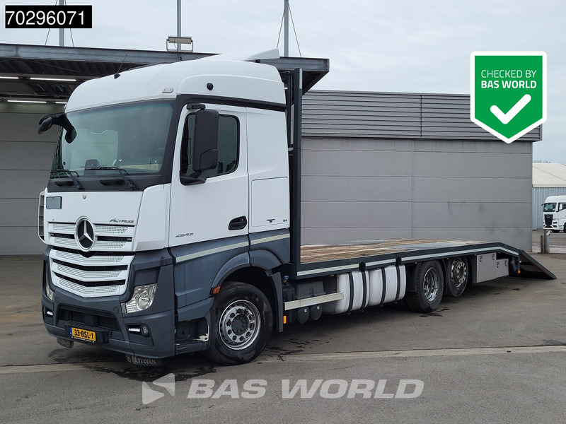Mercedes-Benz Actros 2543 Actros 6X2 NL-Truck Machine transporter oprijwagen Retarder Lift-Axle ACC Euro 6 - Kamion sa tovarnim sandukom: slika 1 Mercedes-Benz Actros 2543 Actros 6X2 NL-Truck Machine transporter oprijwagen Retarder Lift-Axle ACC Euro 6 - Kamion sa tovarnim sandukom: slika 1