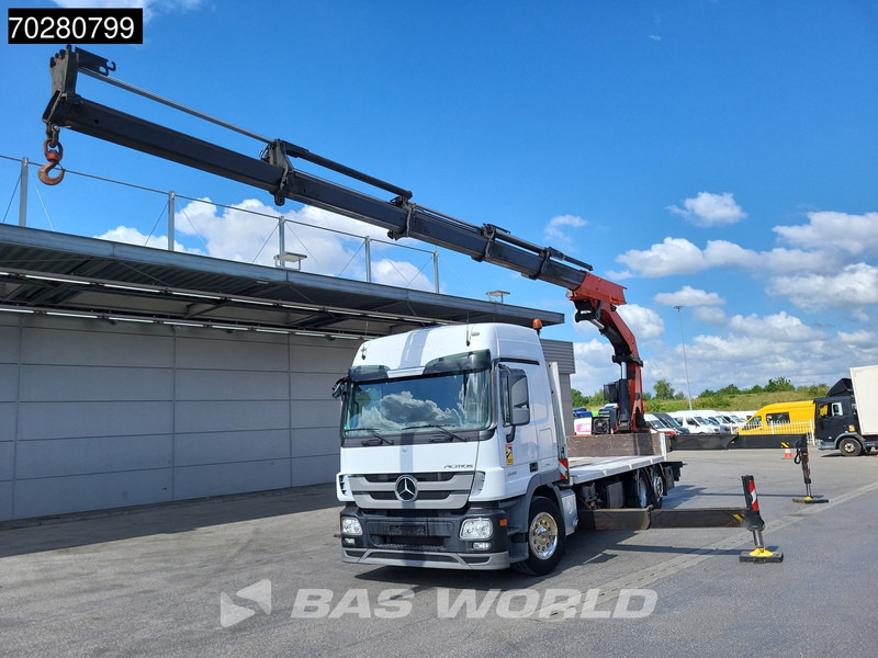 Mercedes-Benz Actros 2544 6X2 Palfinger PK53002SH Kran Crane Lift-Lenkachse Euro 5 - Kamion sa tovarnim sandukom, Kamion sa dizalicom: slika 3 Mercedes-Benz Actros 2544 6X2 Palfinger PK53002SH Kran Crane Lift-Lenkachse Euro 5 - Kamion sa tovarnim sandukom, Kamion sa dizalicom: slika 3