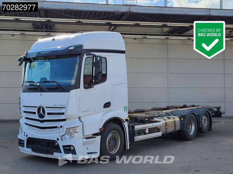 Mercedes-Benz Actros 2548 Actros 6X2 BROKEN ENGINE Lift-Axle Xenon Automatic Euro 6 - Kamion za prevoz kontejnera/ Kamion sa promenjivim sandukom: slika 1 Mercedes-Benz Actros 2548 Actros 6X2 BROKEN ENGINE Lift-Axle Xenon Automatic Euro 6 - Kamion za prevoz kontejnera/ Kamion sa promenjivim sandukom: slika 1