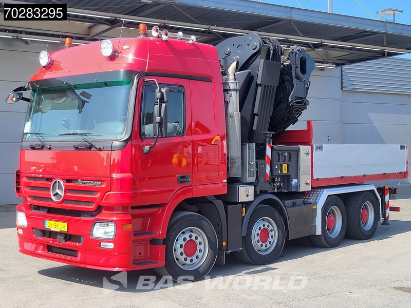Mercedes-Benz Actros 2648 850 8X4 Effer 850/9S Kran Fifth wheel Big-Axle Automatic Euro 5 - Kamion sa tovarnim sandukom, Kamion sa dizalicom: slika 2 Mercedes-Benz Actros 2648 850 8X4 Effer 850/9S Kran Fifth wheel Big-Axle Automatic Euro 5 - Kamion sa tovarnim sandukom, Kamion sa dizalicom: slika 2