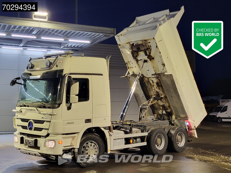Mercedes-Benz Actros 2655 Actros 6X4 V8 Retarder Big-Axle Steelsuspension 11m3 Euro 5 - Istovarivač: slika 1 Mercedes-Benz Actros 2655 Actros 6X4 V8 Retarder Big-Axle Steelsuspension 11m3 Euro 5 - Istovarivač: slika 1