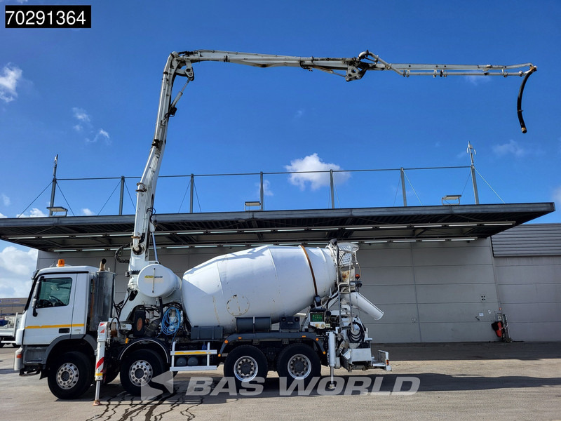Mercedes-Benz Actros 3241 8X4 Cifa MK24.4Z Pompe+Mixer Retarder 3-Pedals Steelsuspension Big-Axle Euro 5 - Auto pumpa za beton: slika 5 Mercedes-Benz Actros 3241 8X4 Cifa MK24.4Z Pompe+Mixer Retarder 3-Pedals Steelsuspension Big-Axle Euro 5 - Auto pumpa za beton: slika 5